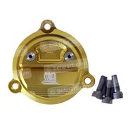 Cover Oil Filter KLX Gold Cyber Works
