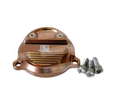 Cover Oil Filter KLX Brown Cyber Works