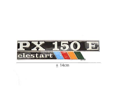 Emblem Merk PX 150 E (Elestart) Vespa PXE