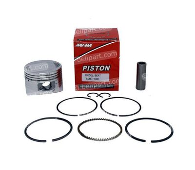 Piston Kit Beat FI Ukuran 100 MHM