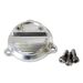 Cover Oil Filter KLX Silver Cyber Works
